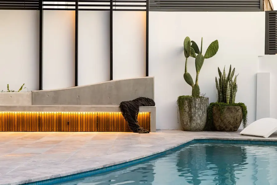 Natural stone paving project, Maroubra